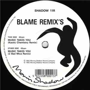 Blame - Music Takes You (Remix's) album