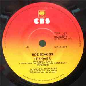 Boz Scaggs - It's Over album