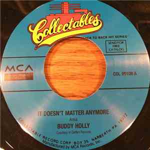 Buddy Holly - It Doesn't Matter Anymore / Peggy Sue album