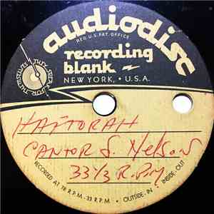 Cantor S. Nelson - Scott's Barmitzva album