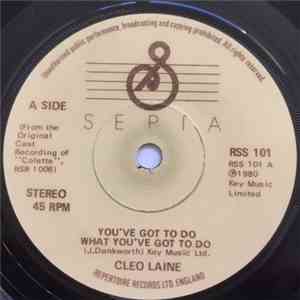 Cleo Laine - You've Got To Do What You've Got To Do album