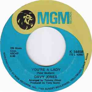 Davy Jones - You're A Lady album