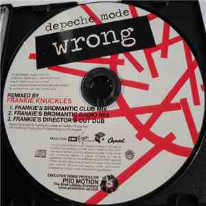 Depeche Mode - Wrong (Remixed By Frankie Knuckles) album