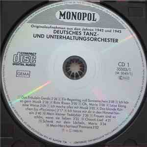 Deutsches Tanz- Und Unterhaltungsorchester - Originalaufnahmen Aus Den Jahren 1942 Und 1943 - Vol. 2 album