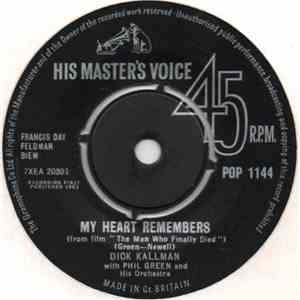 Dick Kallman - My Heart Remembers / They Didn't Believe Me album