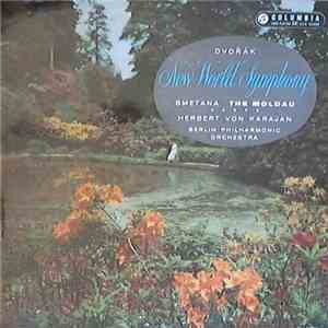 Dvořák / Smetana, Herbert Von Karajan, Berlin Philharmonic Orchestra - 'New World' Symphony / The Moldau album