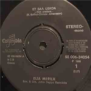 Eija Merilä - Et Saa Uskoa album