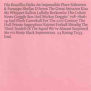 Fila Brazillia - Dicks album