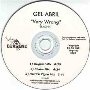 Gel Abril - Very Wrong album