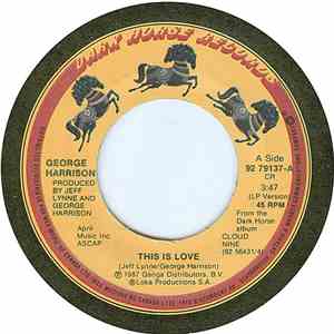 George Harrison - This Is Love album