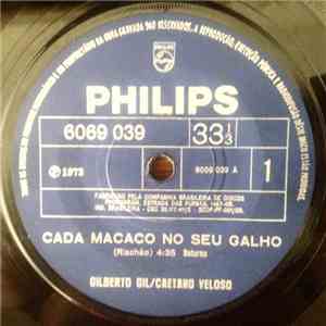 Gilberto Gil - Cada Macaco No Seu Galho / Chiclete Com Banana album