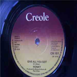 Honky  - Give All You Got / Can't Sit Down album