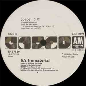 It's Immaterial - Space album