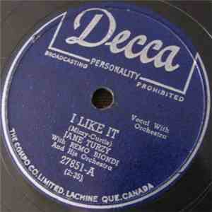 Jane Turzy With Remo Biondi And His Orchestra - Yes You Are / I Like It album