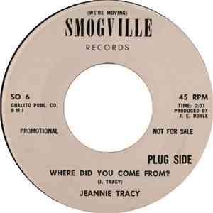 Jeannie Tracy - Where Did You Come From? album