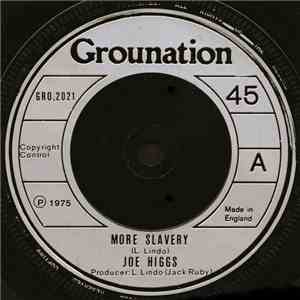Joe Higgs - More Slavery album