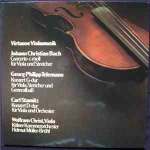 Johann Christian Bach, Georg Philipp Telemann, Carl Stamitz - Virtuose Violamusik album
