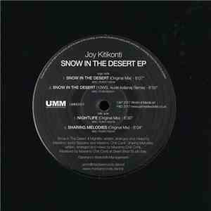 Joy Kitikonti - Snow In The Desert EP album