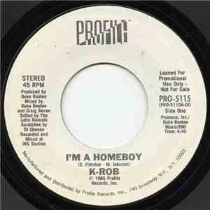 K-ROB - I'm A Homeboy album
