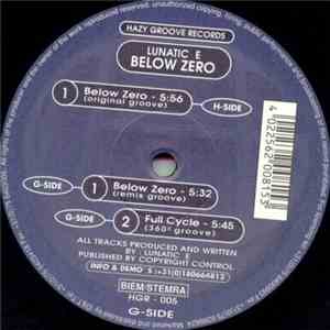 Lunatic E. - Below Zero album