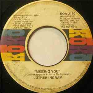 Luther Ingram - You Were Made For Me / Missing You album