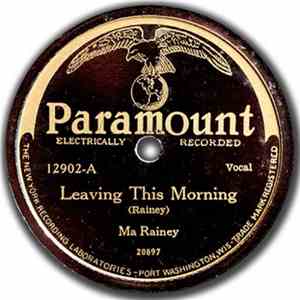 Ma Rainey - Leaving This Morning / Runaway Blues album