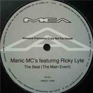 Manic MC's Featuring Ricky Lyte - The Beat album