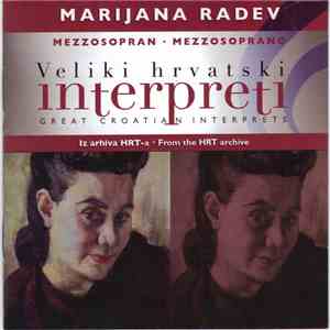Marijana Radev - Mezzosopran / Iz Arhiva HRT-a album