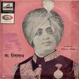 Master Deenanath Mangeshkar - Marathi Stage Songs album