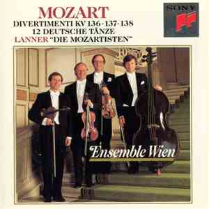 Mozart, Lanner, Ensemble Wien - Divertimenti • German Dances album