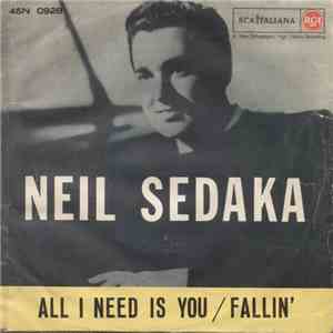 Neil Sedaka - All I Need Is You / Fallin' album