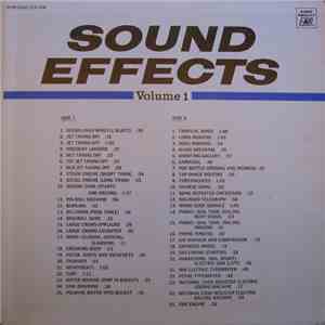 No Artist - Sound Effects Volume 1 album