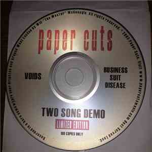Paper Cuts - Two Song Demo album