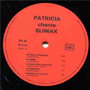Patricia  - Patricia Chante Slimak album