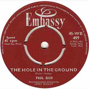 Paul Rich - The Hole In The Ground / Twistin' The Night Away album