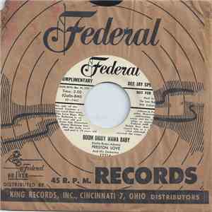 Preston Love And His Orchestra - Boom Diddy Wawa Baby / A Man Goin' Crazy album