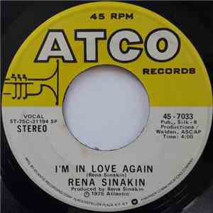 Rena Sinakin - I'm In Love Again / It's Not Easy To Say Goodbye album