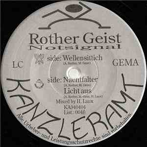 Rother Geist - Notsignal album