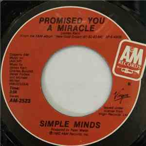 Simple Minds - Promised You A Miracle album