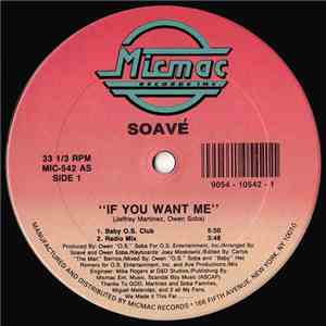 Soavé - If You Want Me album