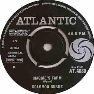 Solomon Burke - Maggie's Farm / Tonight's The Night album
