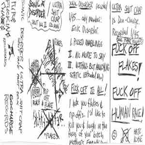 Sonic Disorder / Ultra Shit Crap - Split Tape Volume II album