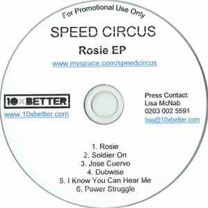 Speed Circus - Rosie EP album