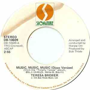 Teresa Brewer - Music, Music, Music (Disco Version) / Where Did The Good Times Go? album