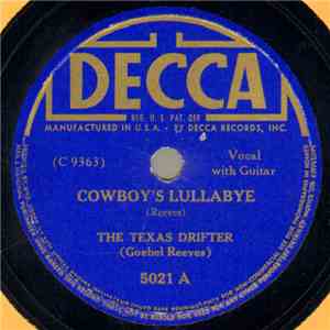The Texas Drifter - Cowboy's Lullabye / Meet Me At The Crossroads, Pal album