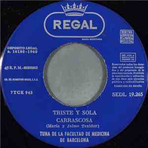 Tuna De La Facultad De Medicina De Barcelona - La Alegre Estudiantina album