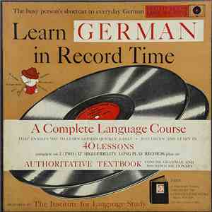 Unknown Artist - Learn German In Record Time album