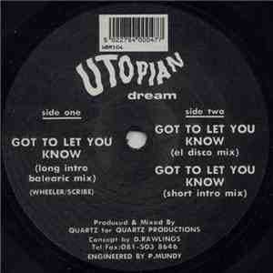 Utopian Dream - Got To Let You Know album