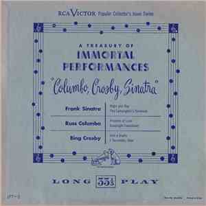 Various - A Treasury Of Immortal Performances "Colombo, Crosby, Sinatra" album
