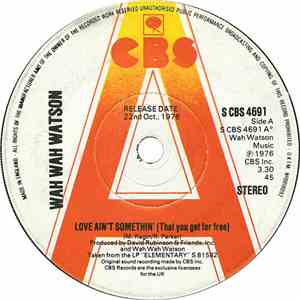 Wah Wah Watson - Love Ain't Somethin' / Bubbles album